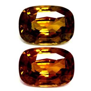Aleksandryt 2,63 ct, zielony, szlif cushion