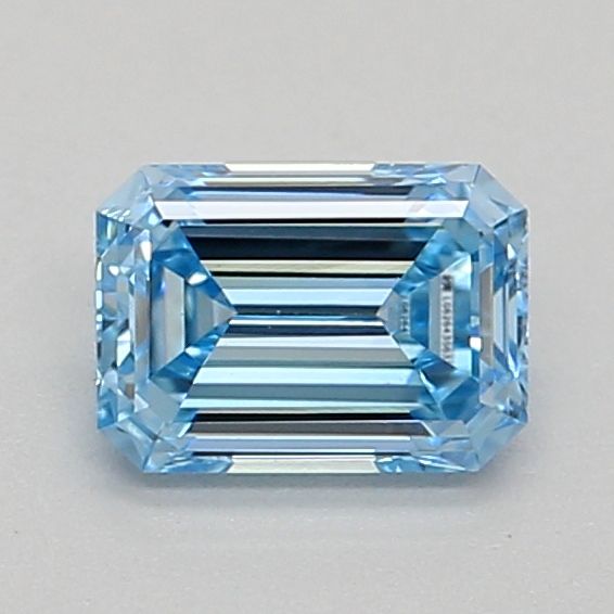 0.31 CT Fancy Intense Blue EMERALD
