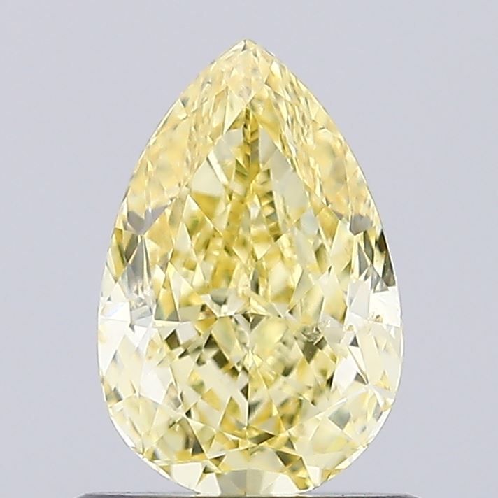 0.83 CT Fancy Intense Yellow PEAR