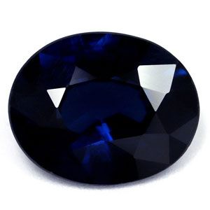 Szafir 1,79 ct, niebieski, szlif owalny