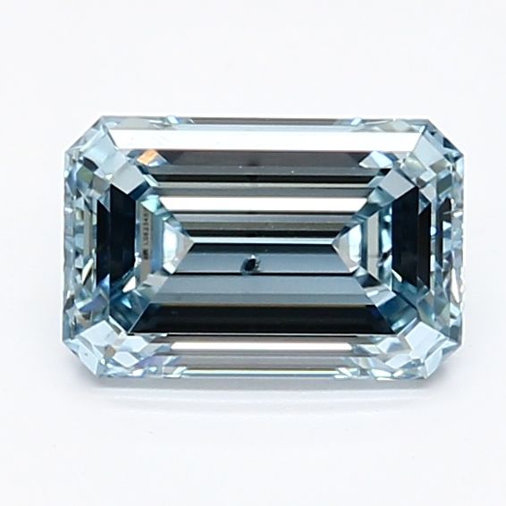 1.02 CT Fancy Intense Blue EMERALD
