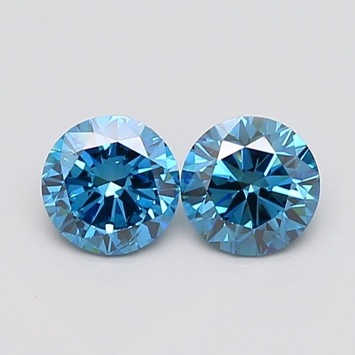 1.0 CT Fancy Vivid Blue ROUND