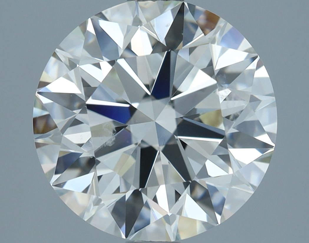 ROUND 2.82 Ct  H SI1 EX EX NON