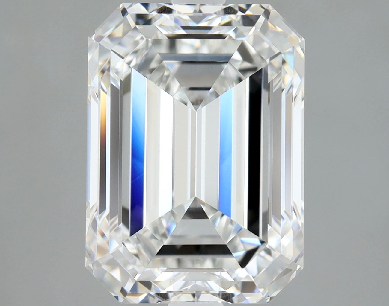 Diamant Émeraude 3.50 ct - Couleur E - Pureté VVS2