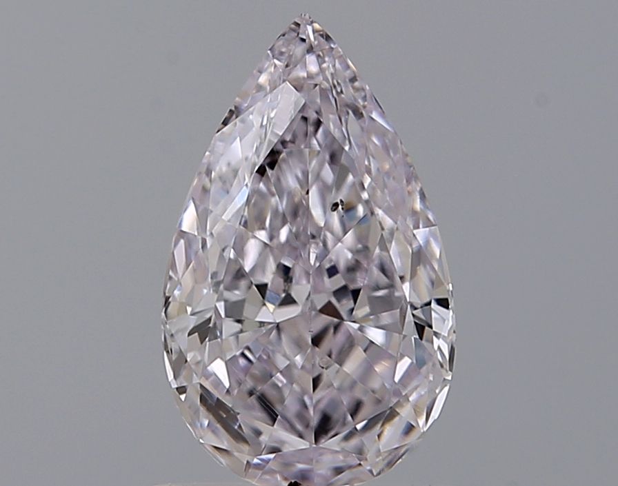 0.75-carat pear diamond with null color, null cut, and SI1 clarity.