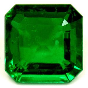 Szmaragd 1,14 ct, zielony, szlif szmaragdowy
