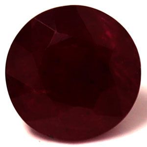 RUBY FACETED 2.37ct RED Deep Red SI REST_OF_AFRICA HEATED