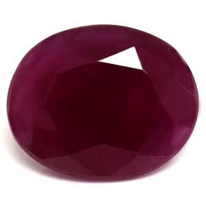 RUBY FACETED 5.38ct RED Medium Red EC REST_OF_AFRICA NONE