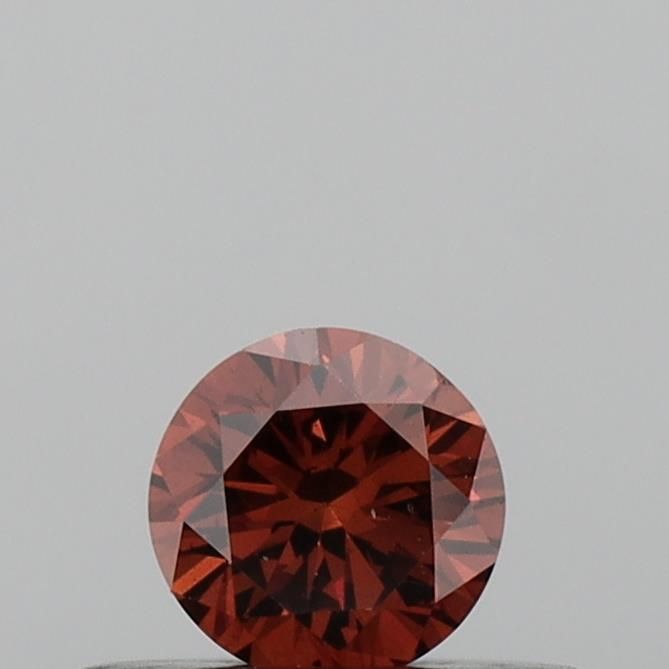 0.21 CT Fancy Deep Orange ROUND