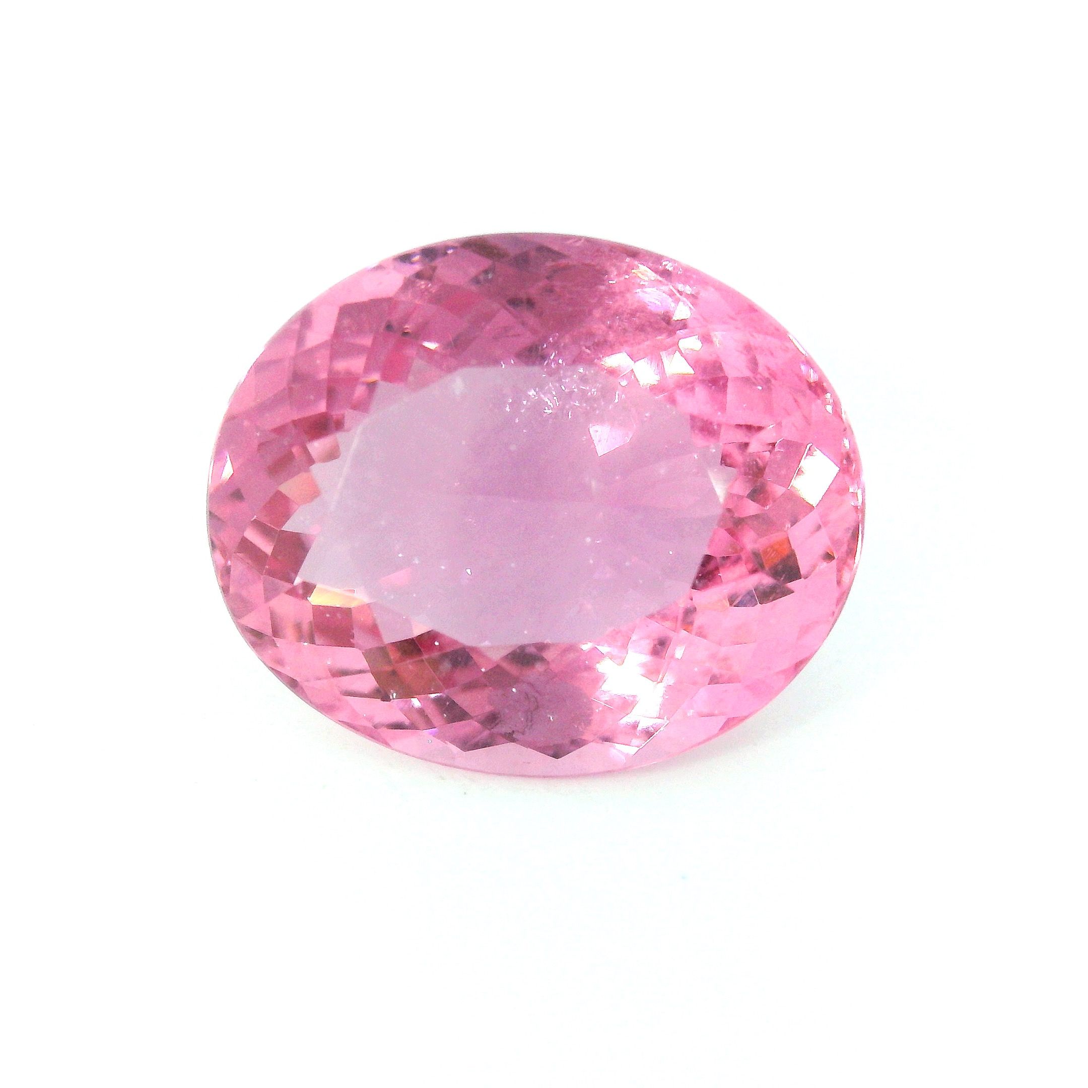 Turmalin 8,92 ct, różowy, szlif owalny