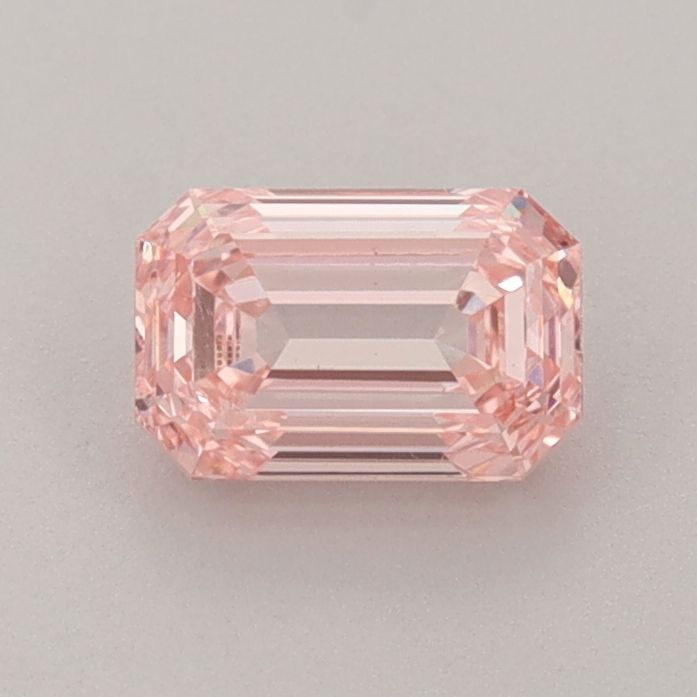 0.84 CT Fancy Intense Pink EMERALD