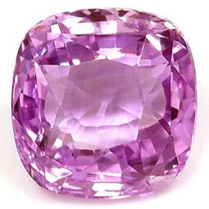 Szafir 1,50 ct, różowy, szlif cushion