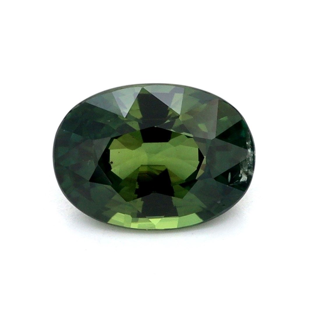 Szafir 1,01 ct, wielobarwny, szlif owalny