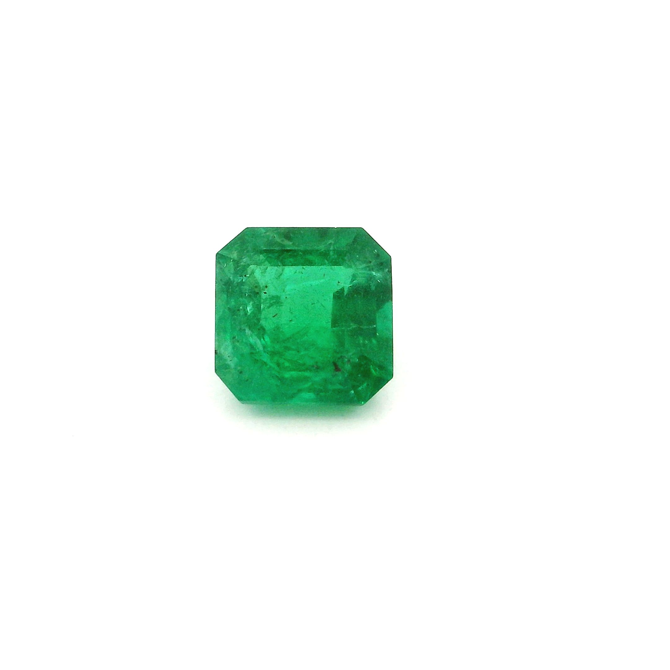 0.82 ct Octagonal Emerald