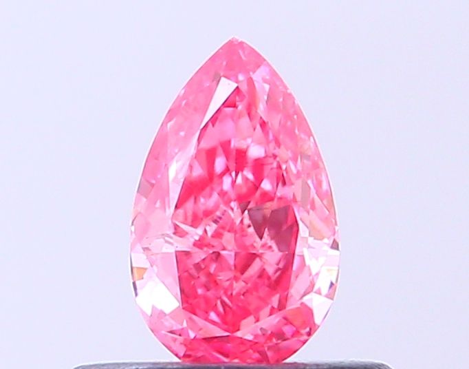 0.36 CT Fancy Vivid Pink PEAR