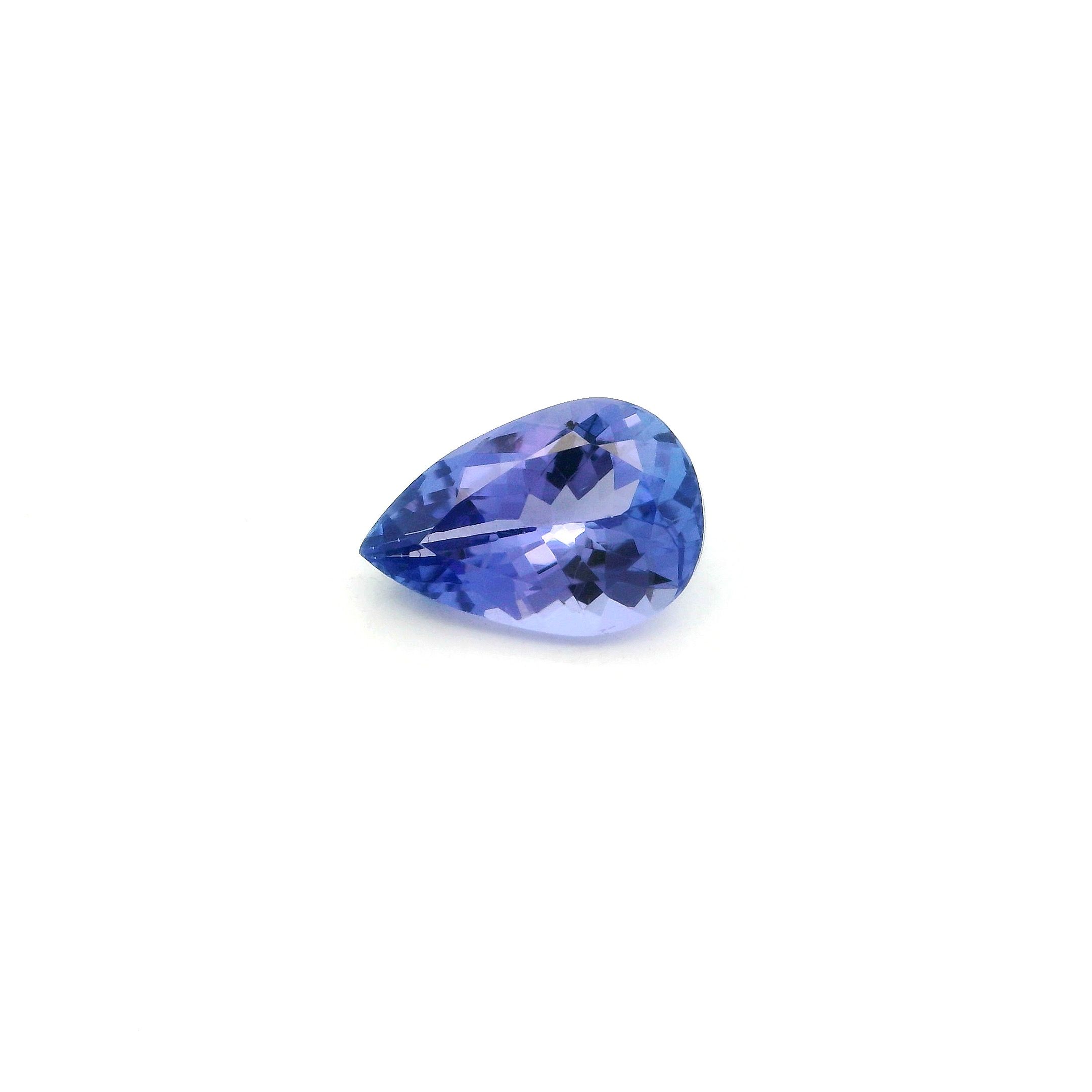 1.56 ct Pear tanzanite