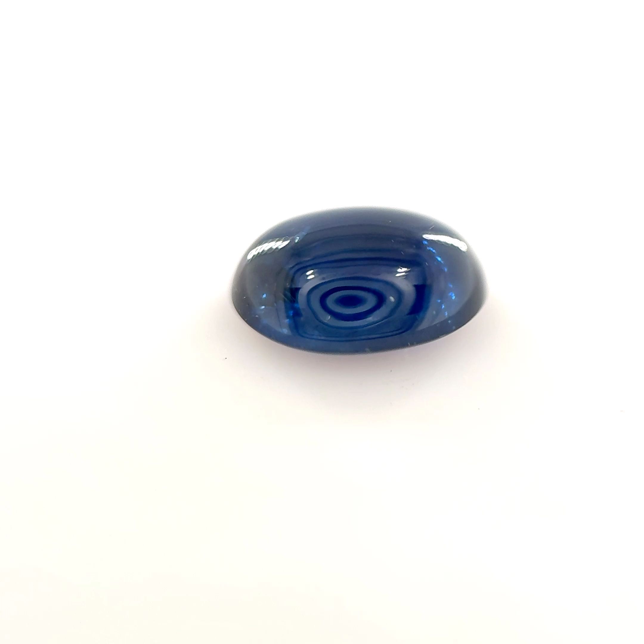 Szafir 1,80 ct, niebieski, kaboszon