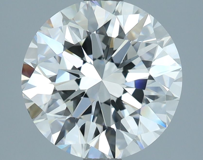 ROUND 2.97 Ct  H VS2 EX EX NON