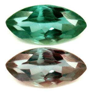 ALEXANDRITE FACETED 0.23ct GREEN Blue Green to Purple EC INDIA NONE