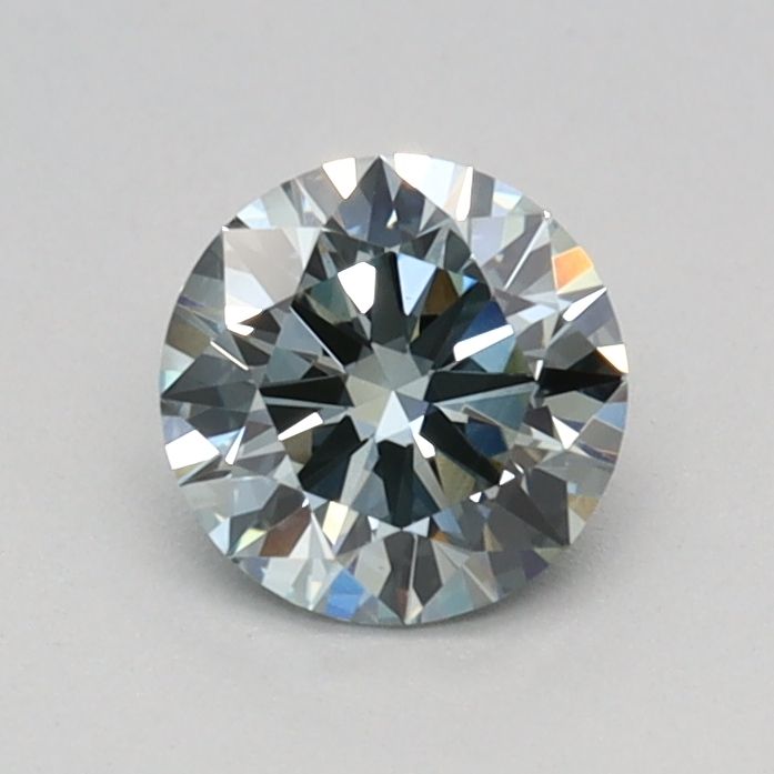 0.53 CT Fancy Intense Greenish Blue ROUND