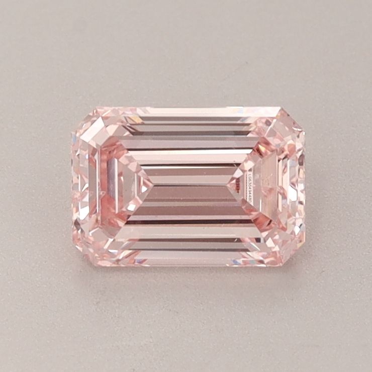 0.81 CT Fancy Intense Pink EMERALD