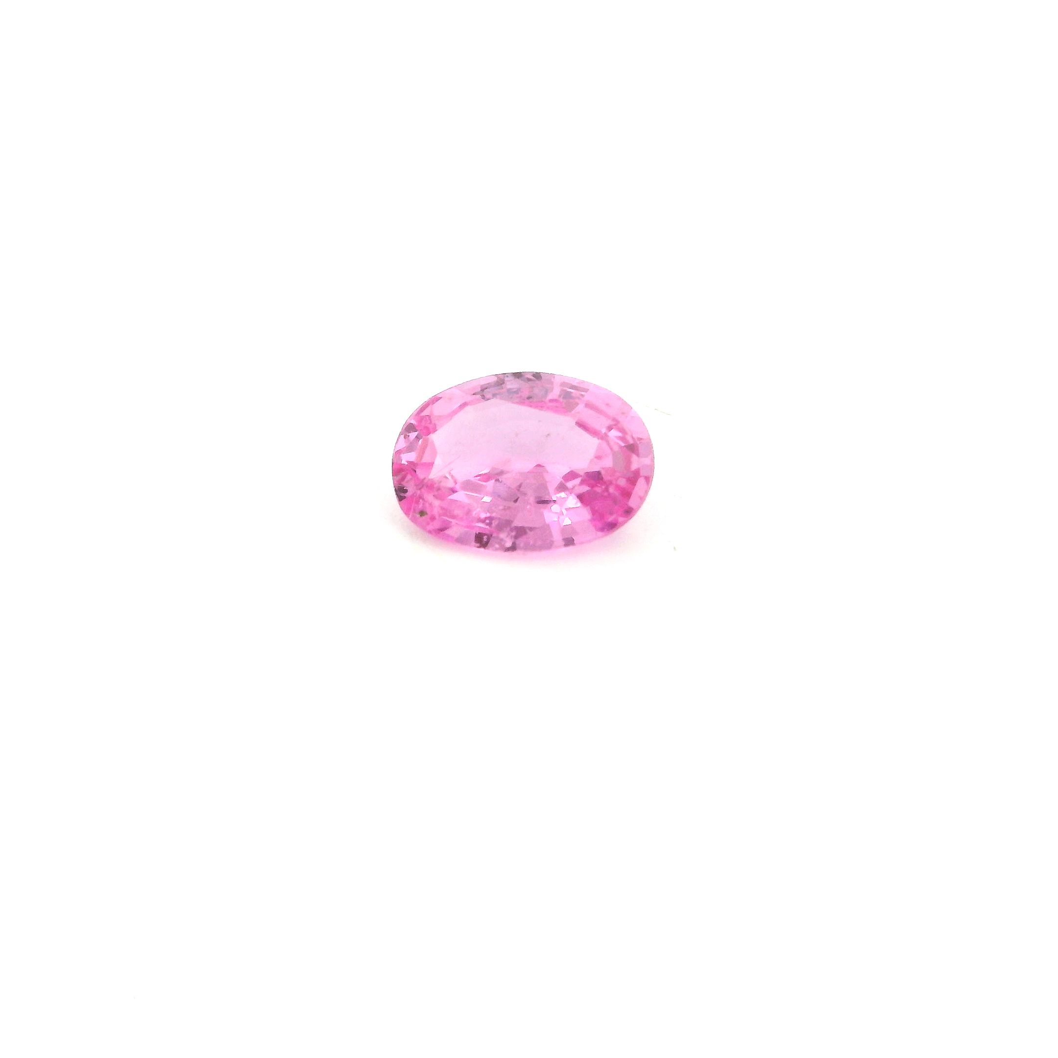 0.87 ct Oval sapphire