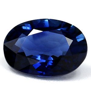 SAPPHIRE FACETED 0.94ct BLUE Intense Blue EC MADAGASCAR NONE