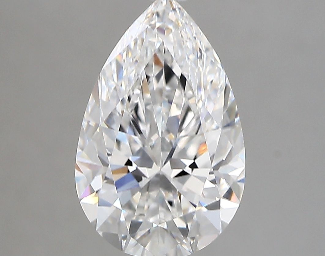 Diamant Poire 2.72 ct - Couleur D - Pureté VVS2