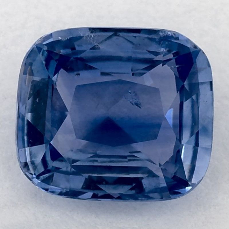 Szafir 3,08 ct, niebieski, szlif cushion