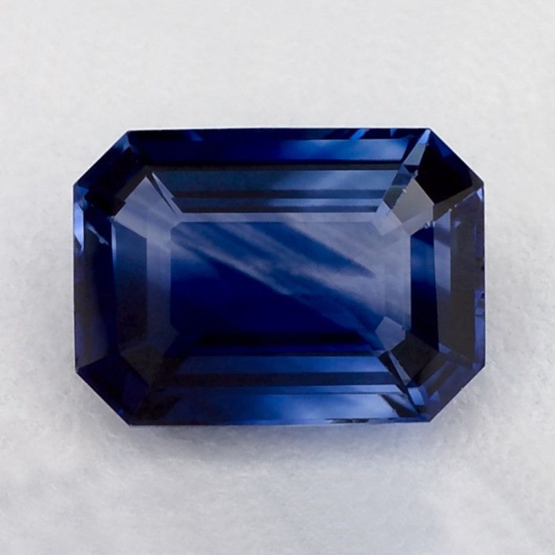 Szafir 1,13 ct, niebieski, szlif ośmiokątny