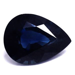 SAPPHIRE FACETED 1.4ct BLUE Intense Blue EC MADAGASCAR NONE