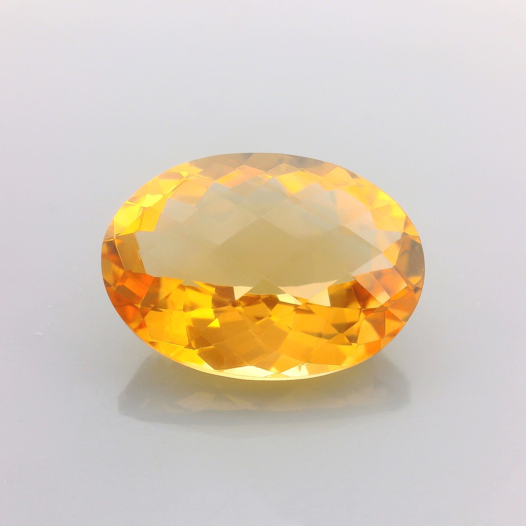 11.27 ct Oval citrine
