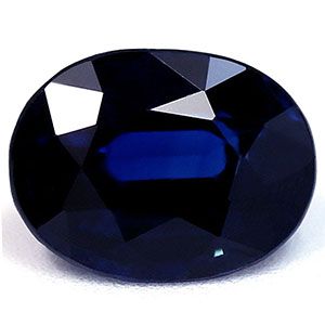 Szafir 1,64 ct, niebieski, szlif owalny