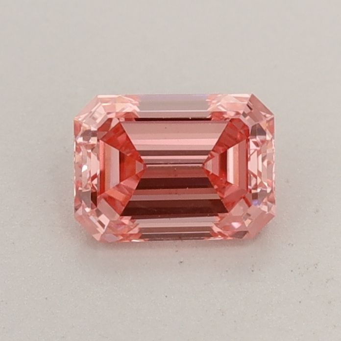 0.55 CT Fancy Vivid Pink EMERALD