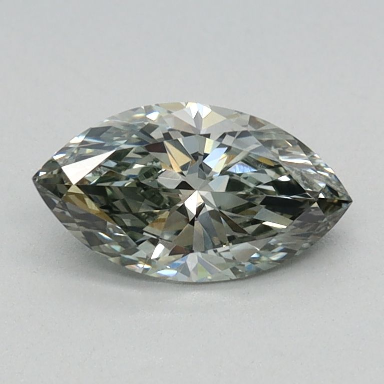 0.49 CT Fancy Intense Green MARQUISE