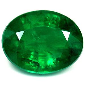 Szmaragd 2,04 ct, zielony, szlif owalny