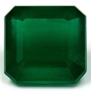 Szmaragd 4,11 ct, zielony, szlif szmaragdowy