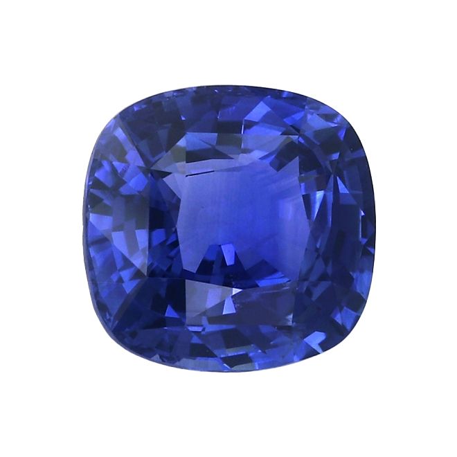 SAPPHIRE FACETED 7.21ct BLUE BLUE EC SRILANKA HEATED