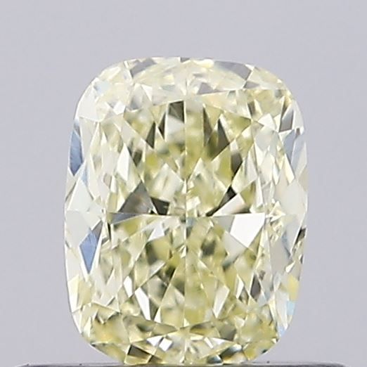0.51 CT Fancy Light Yellow CUSHION MODIFIED