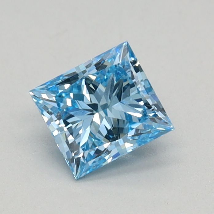 0.44 CT Fancy Vivid Blue PRINCESS