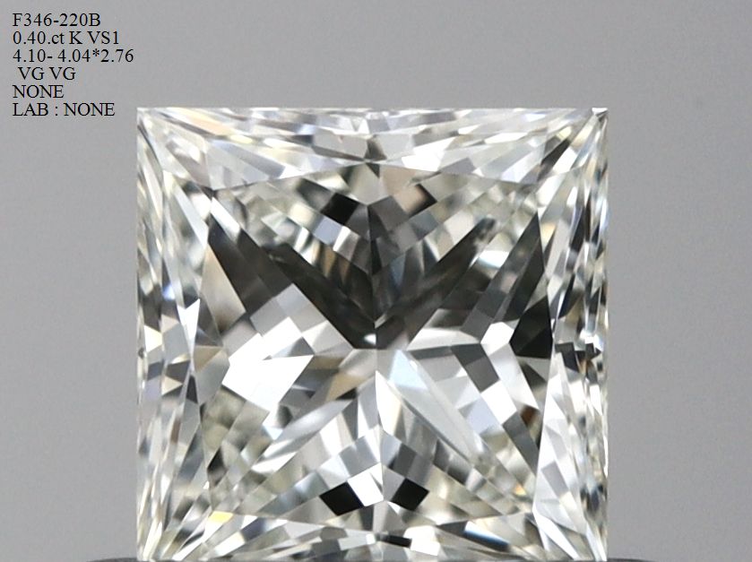 Prírodný diamant princess,...