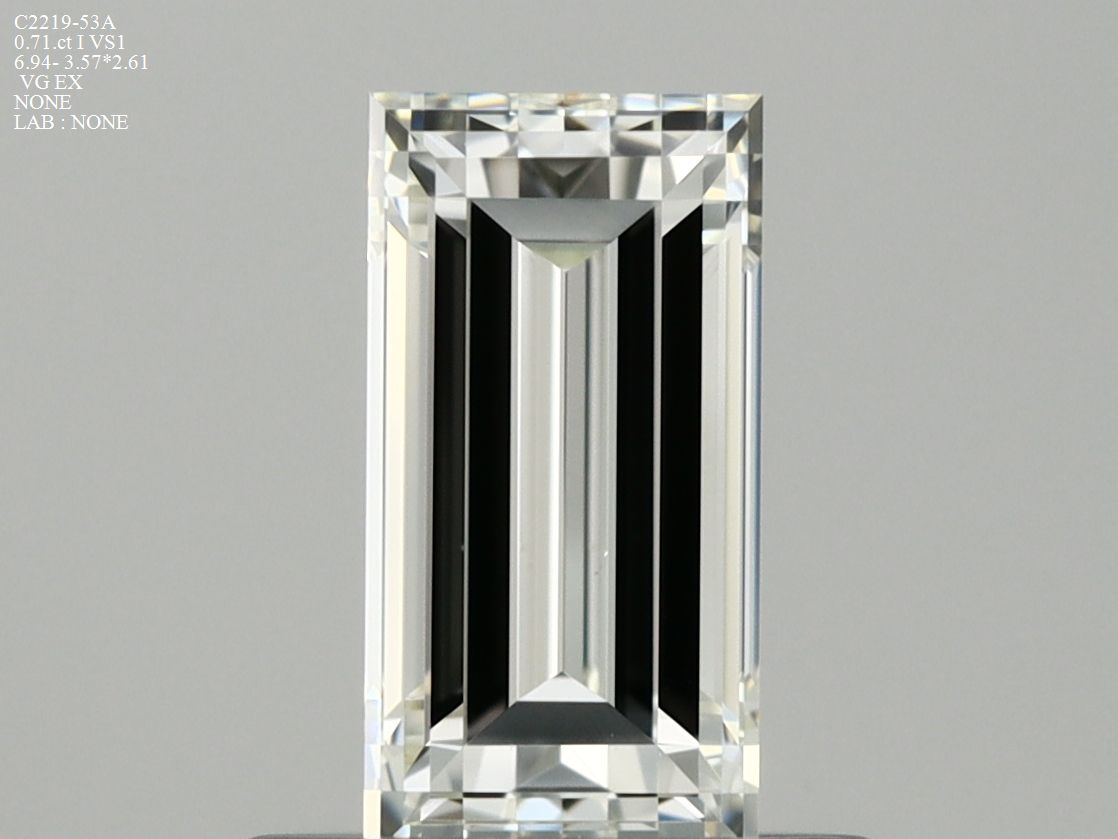 Prírodný diamant bageta,...