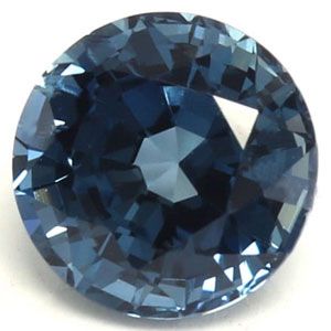 Szafir 1,17 ct, niebieski, szlif okrągły