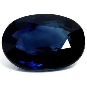 SAPPHIRE FACETED 0.88ct BLUE Intense Blue EC MADAGASCAR NONE