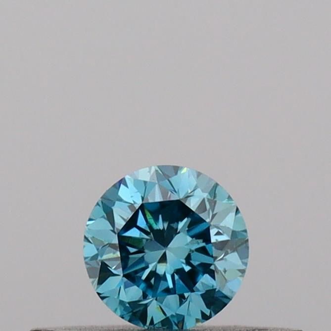 0.19 CT Fancy Vivid Blue ROUND