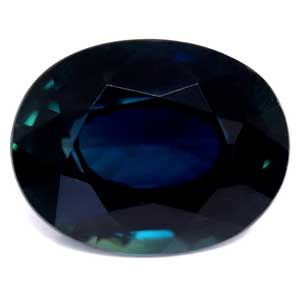 Szafir 2,51 ct, niebieski, szlif owalny