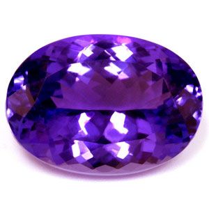 Tanzanit 11,00 ct, niebieski, szlif owalny