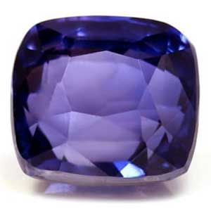 Szafir 2,02 ct, purpurowy, szlif cushion
