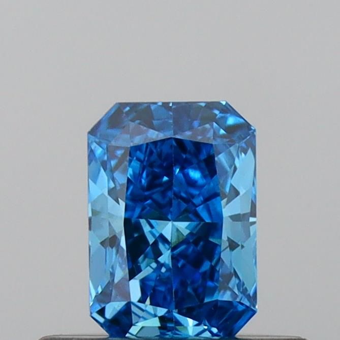 0.35 CT Fancy Vivid Blue RADIANT