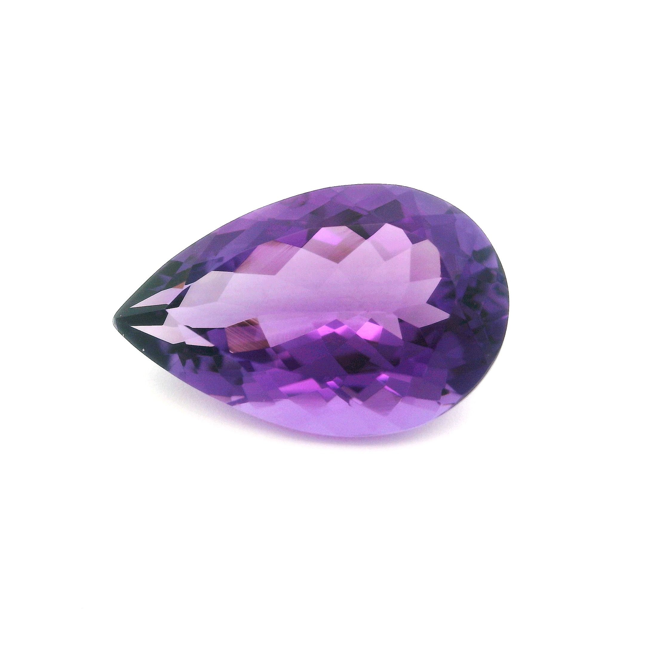9.22 ct Pear amethyst